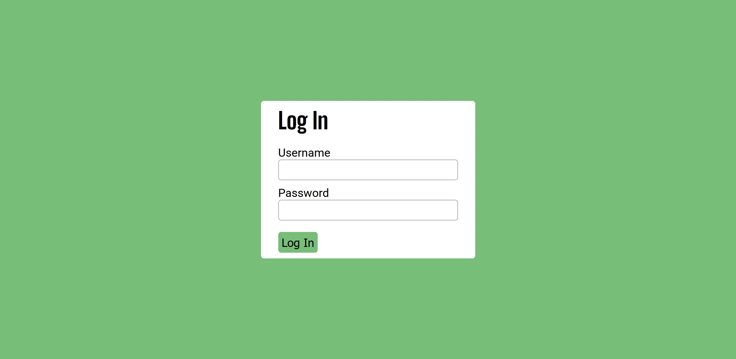 The New Transaction modal pop-up in my take home app. It just lists the fields from the table in a pleasing way as an interactive form.
