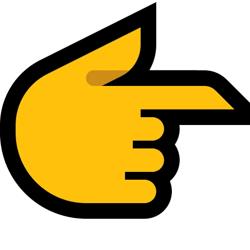 emoji point right