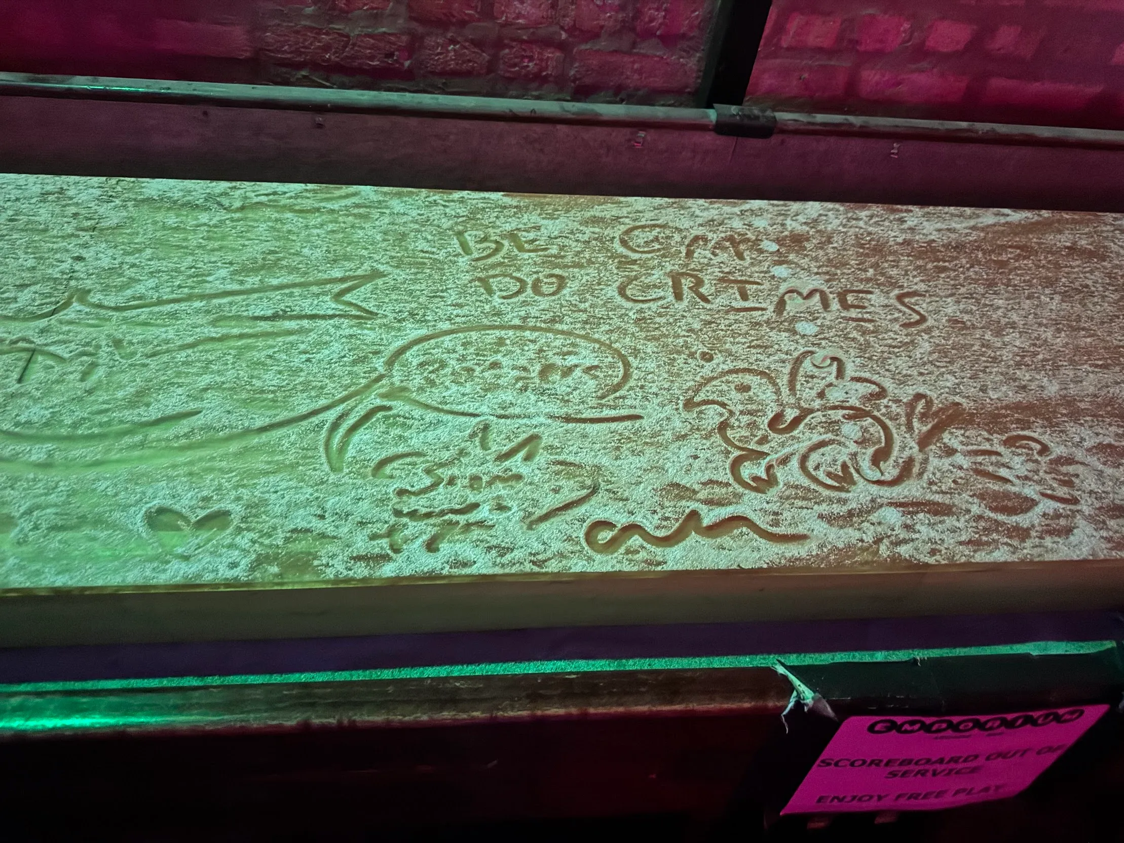 Shuffleboard Art