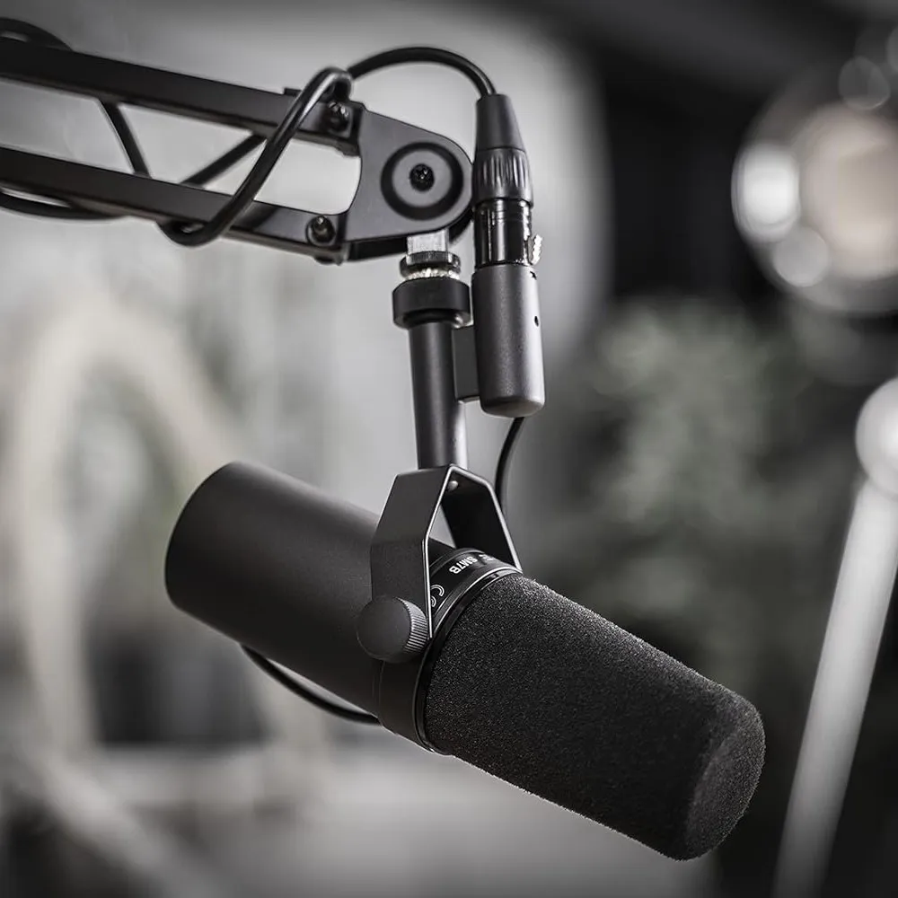 I actually tried one out briefly, and no one could tell that I had switched off from my Procaster lol Shure SM7b dynamic microphone mounted to a boom arm