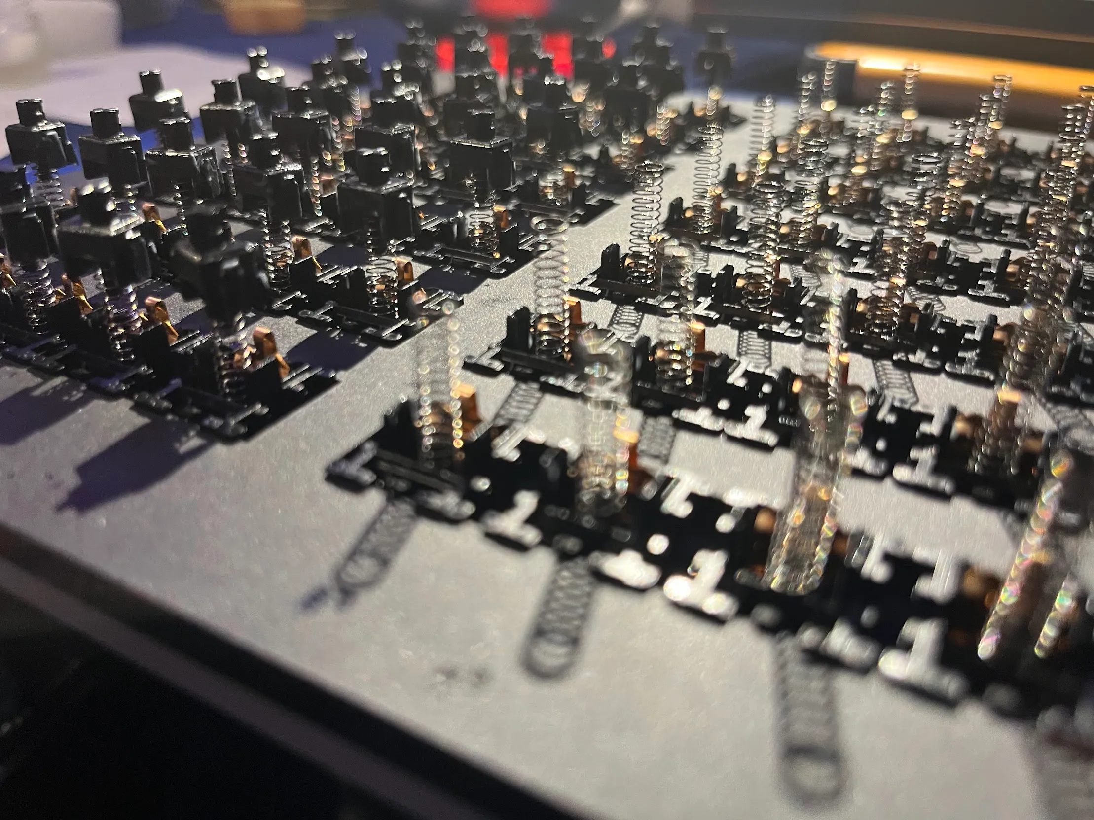 Switch lubing